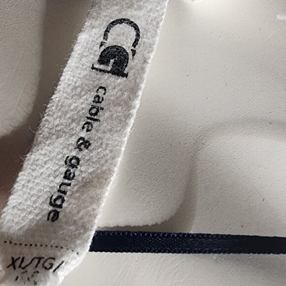 Cable & Gauge Dress Womens Size XL Solid All Blue Short Sleeve Pullover - Picture 5 of 7